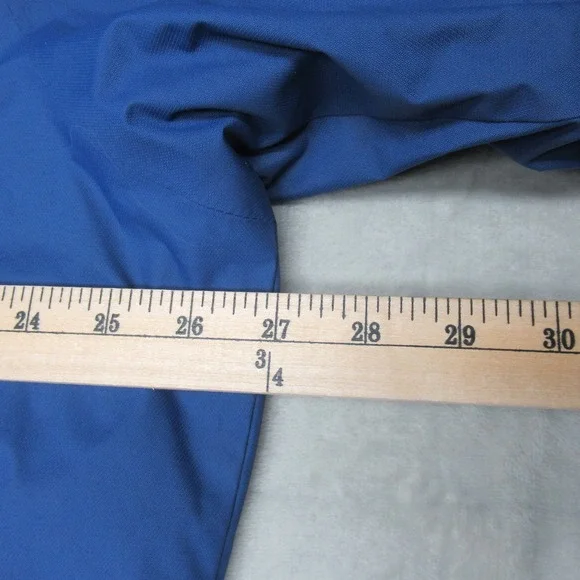 Columbia Rain Jacket Mens XXL Blue Waterproof Hood Wind Light Pack Watertight II - Picture 10 of 12